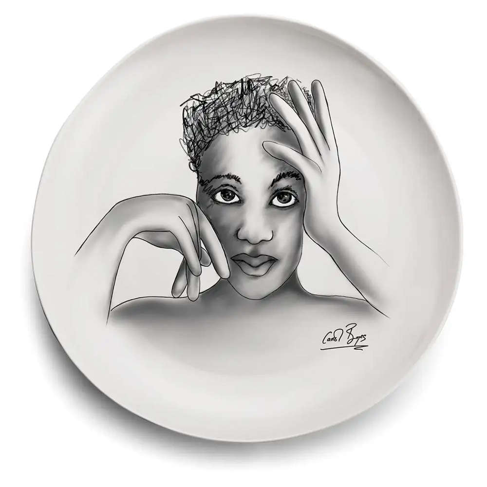 Sketchbook Dinner Plate