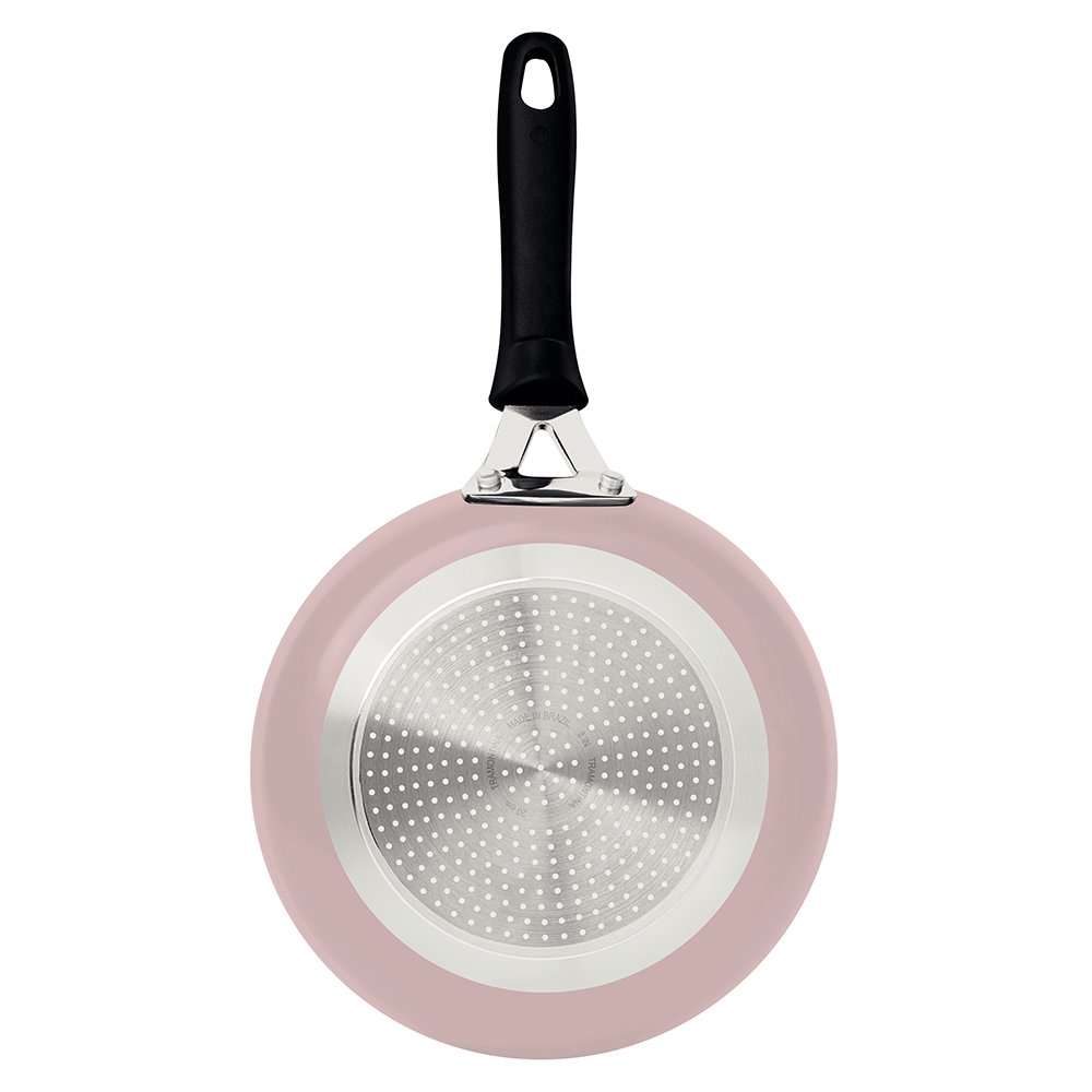 Tunis Truffle Pink Ceramic Frying Pan