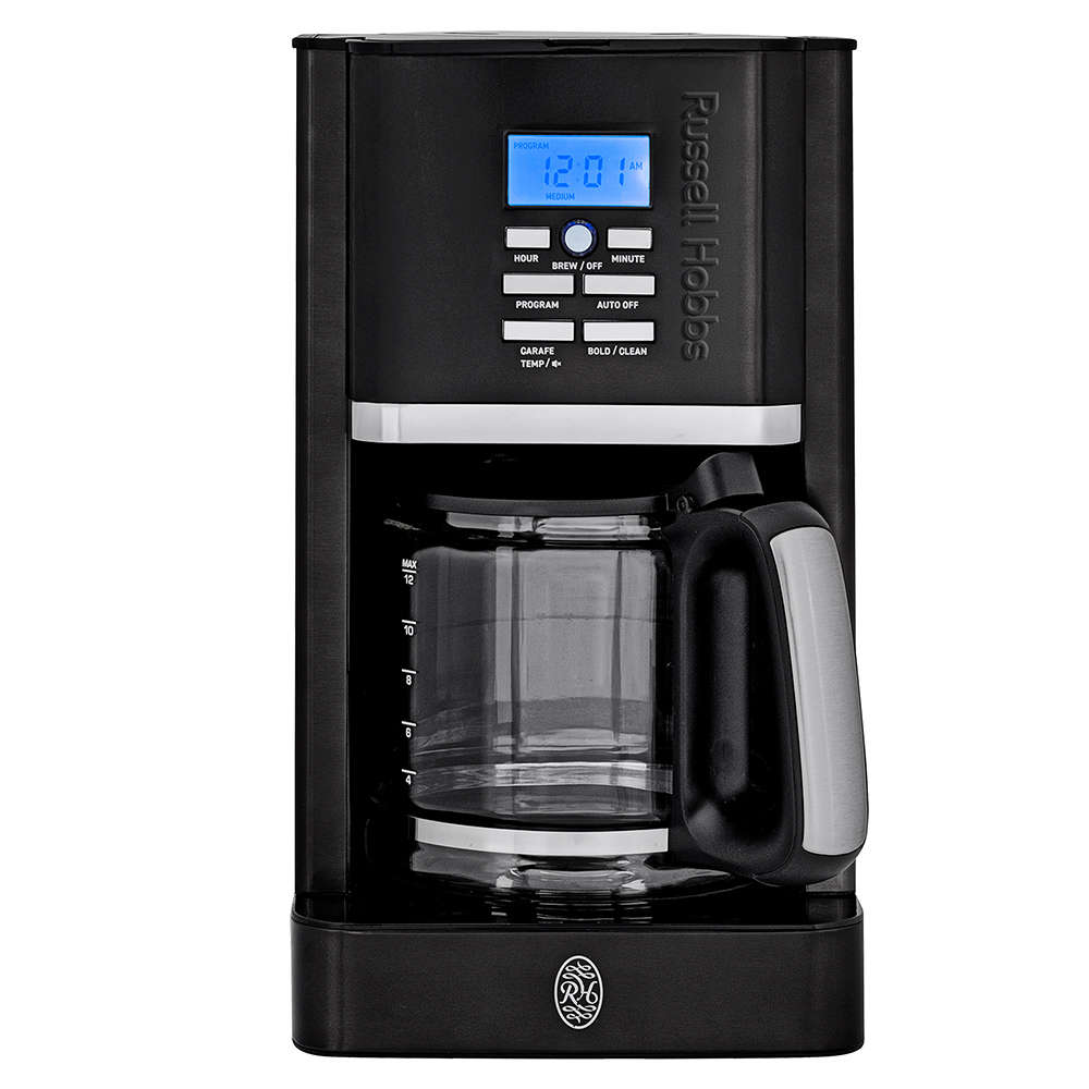 Nexus Black Stainless Steel Digital Coffee Maker