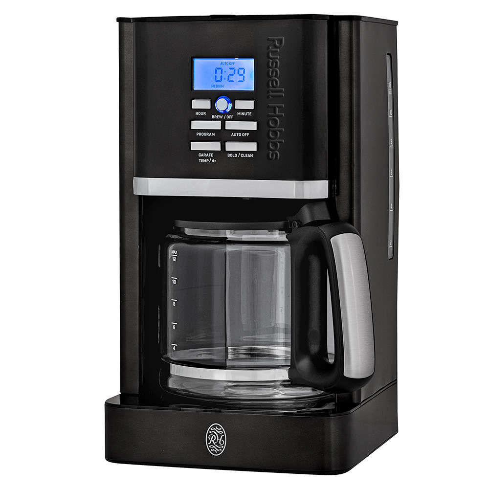 Nexus Black Stainless Steel Digital Coffee Maker
