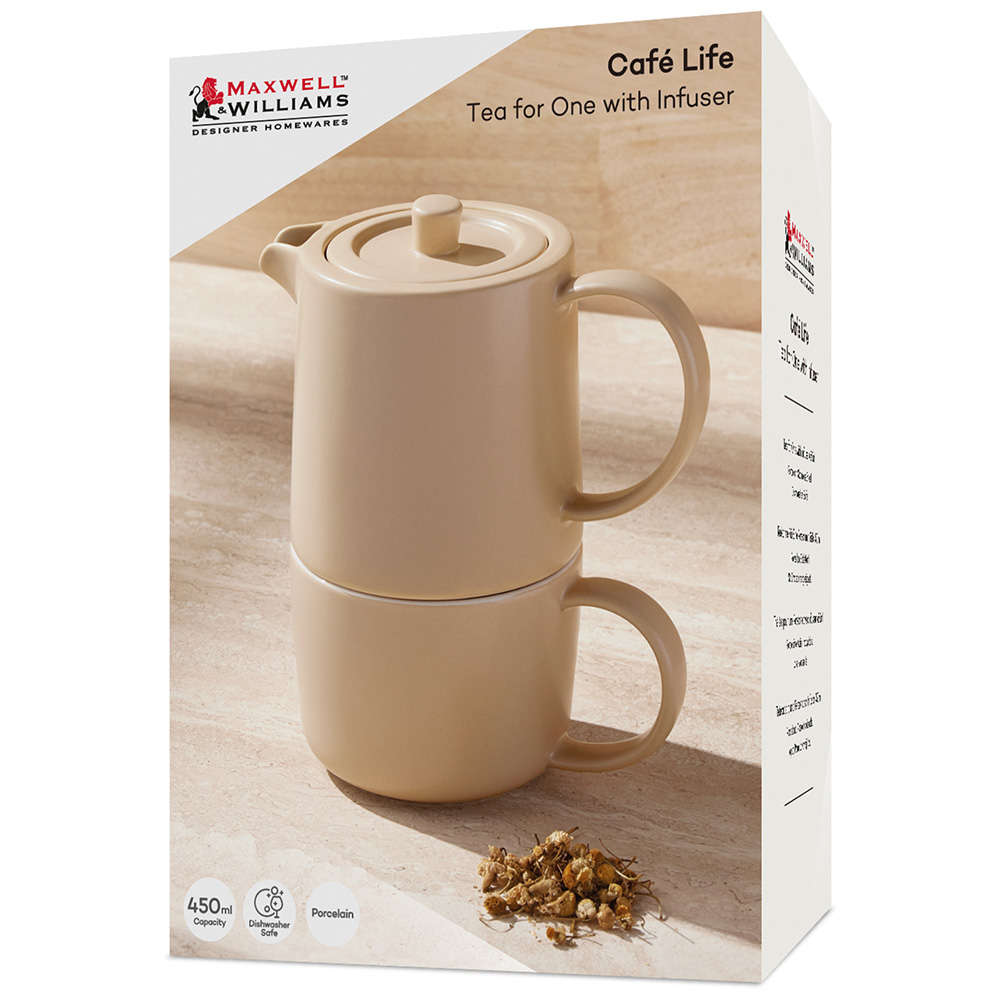 Cafe Life Tea For One With Infuser, 450ml