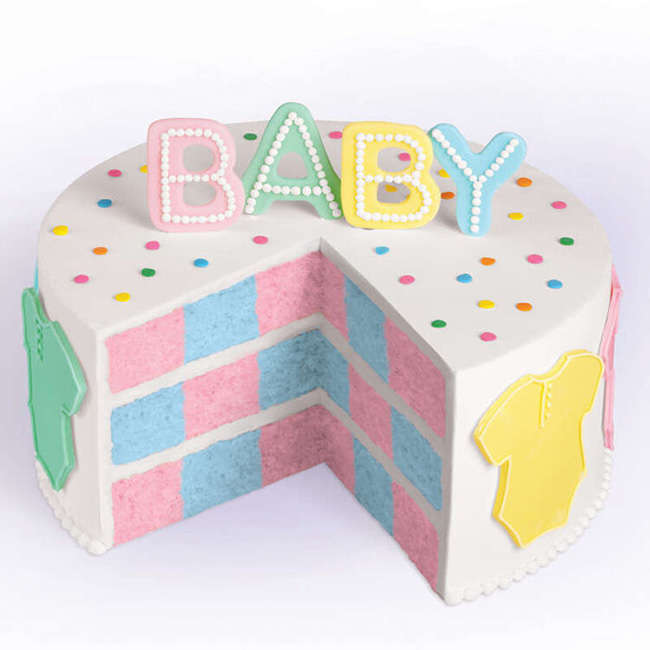 Round Checkerboard Cake Set