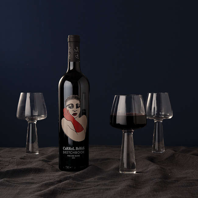 Baobab Red Wine Glasses, Set Of 4