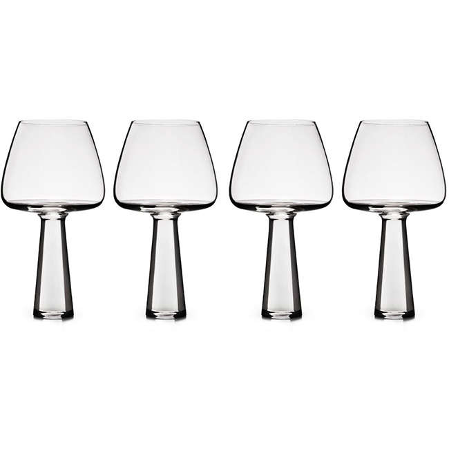 Baobab Red Wine Glasses, Set Of 4