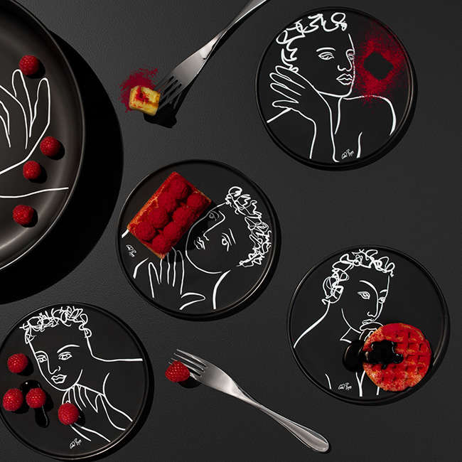 Compelling Side Plates, Set Of 4