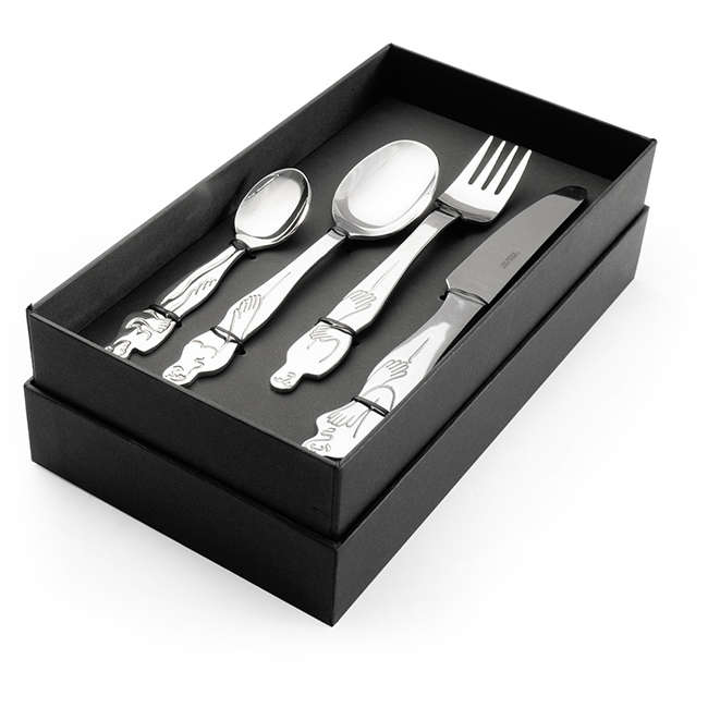 Sketchbook Cutlery Set, 24pc