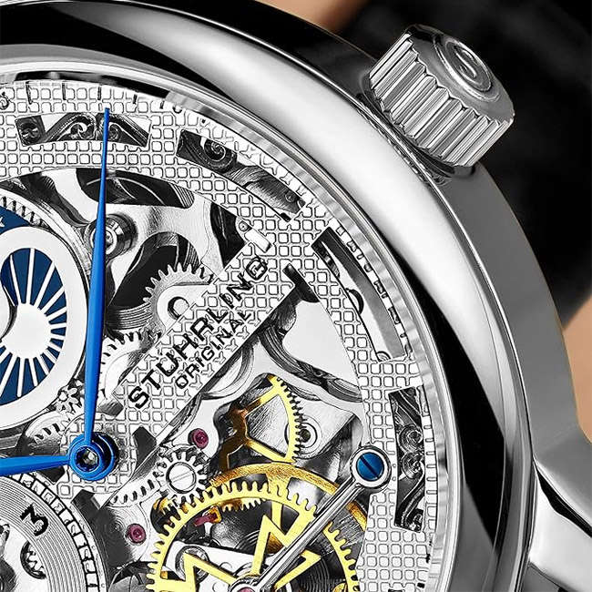 Original Legacy Automatic Men's Skeleton Wrist Watch