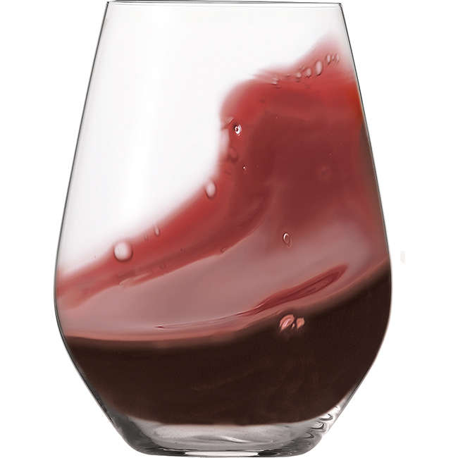 Authentis Casual Stemless Bordeaux Wine Glasses, Set of 4