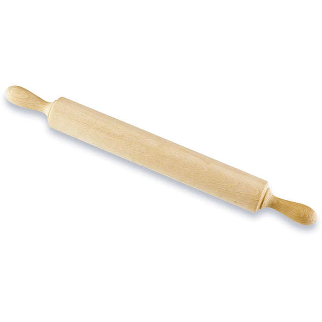 Beechwood Rolling Pin With Handles