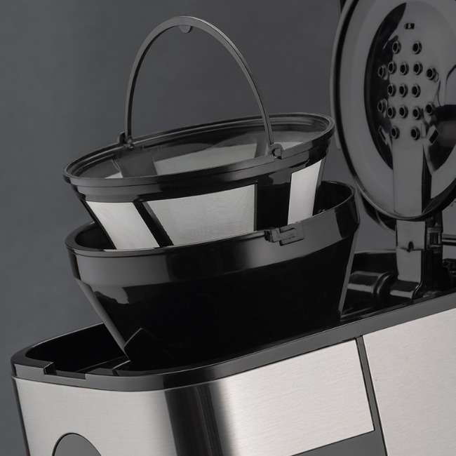 Stainless Steel Digital Filter Coffee Maker, 1.5L