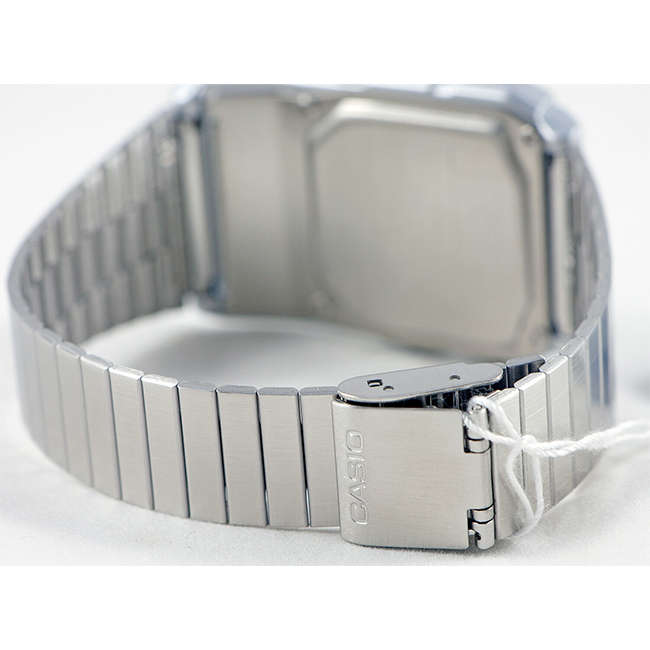 Retro Men's Databank Calculator Digital Wrist Watch, DBC-611-1DF