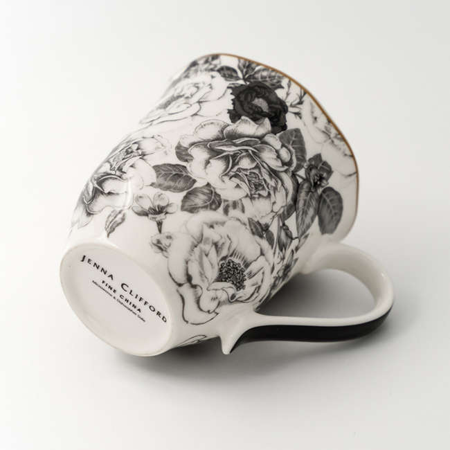 Black Rose Mug