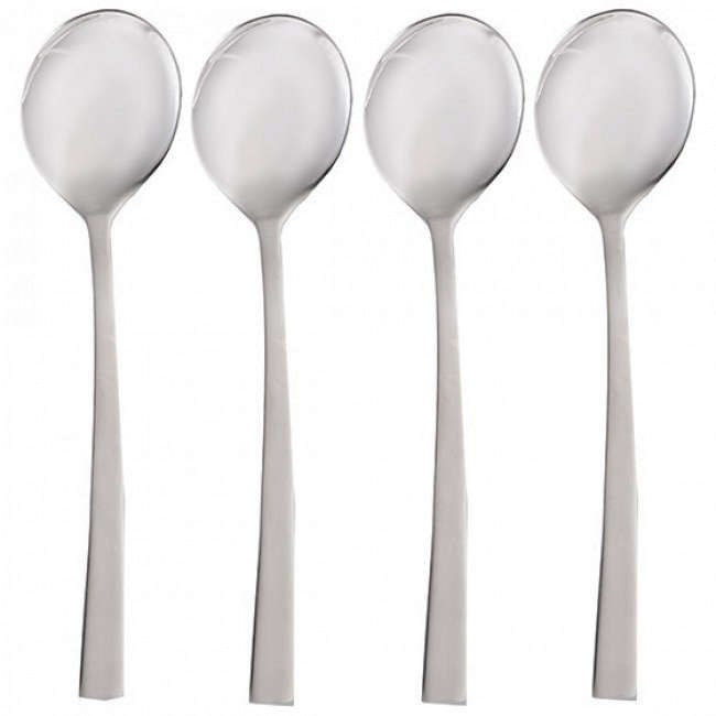 Newport Soup Spoon Set, Set Of 4