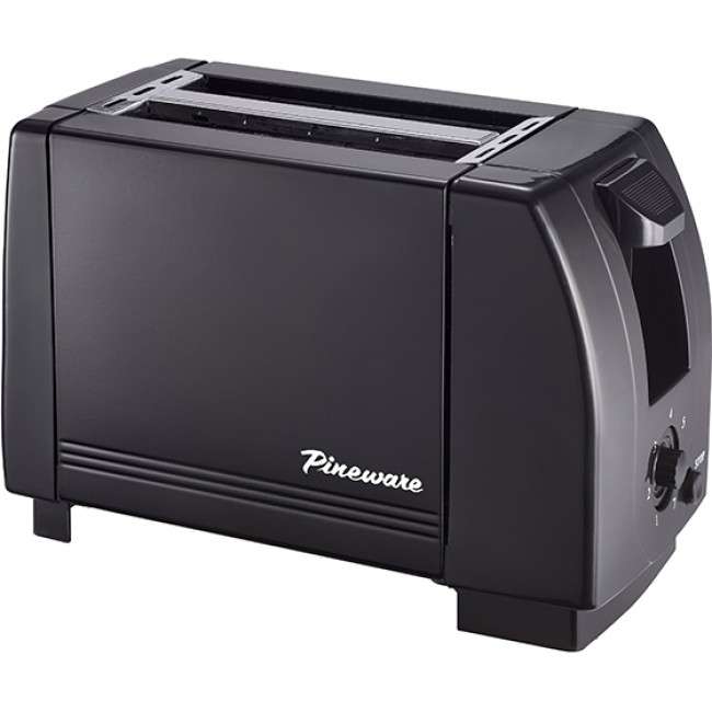 2 Slice Toaster, Black