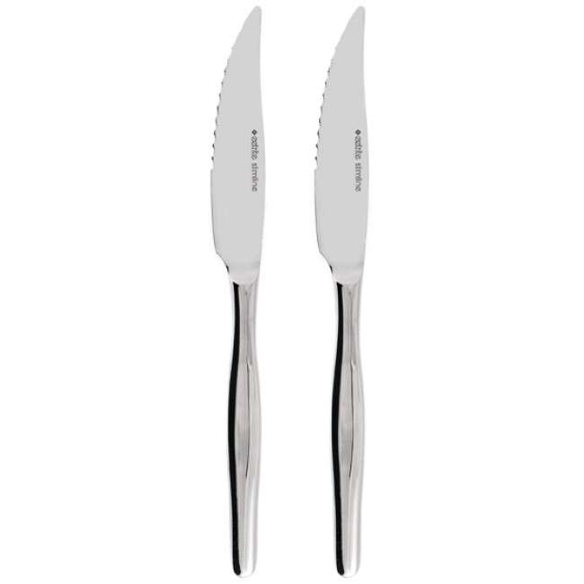 Slimline Steak Knife Set, Set Of 2