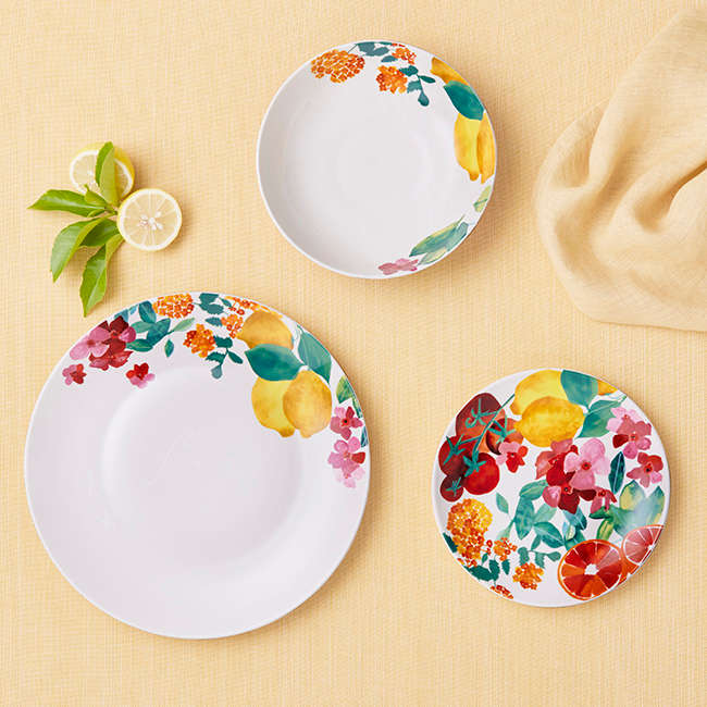 Capri Coupe Dinner Set, 12pc