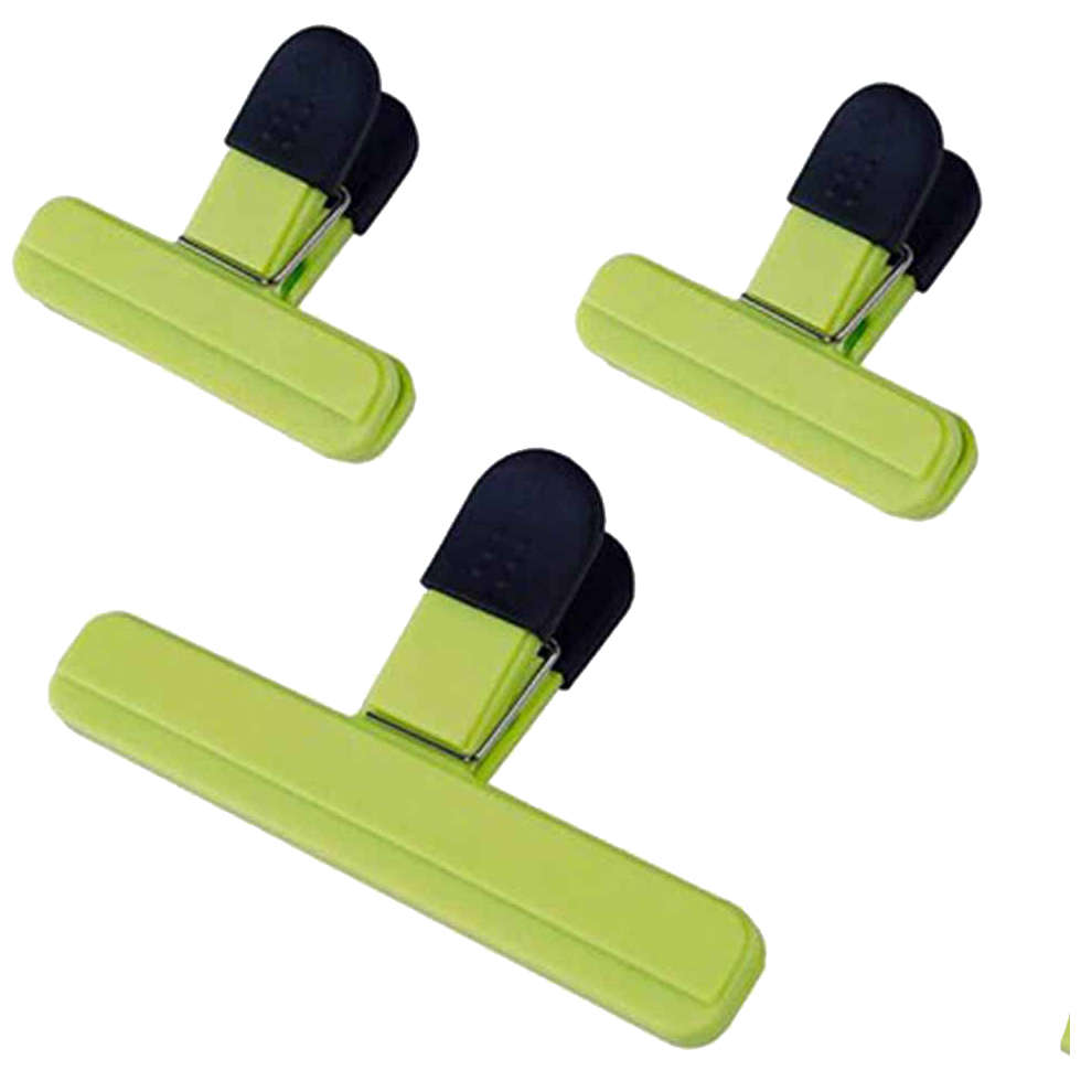 Mixed Size Bag Clips, Set of 3