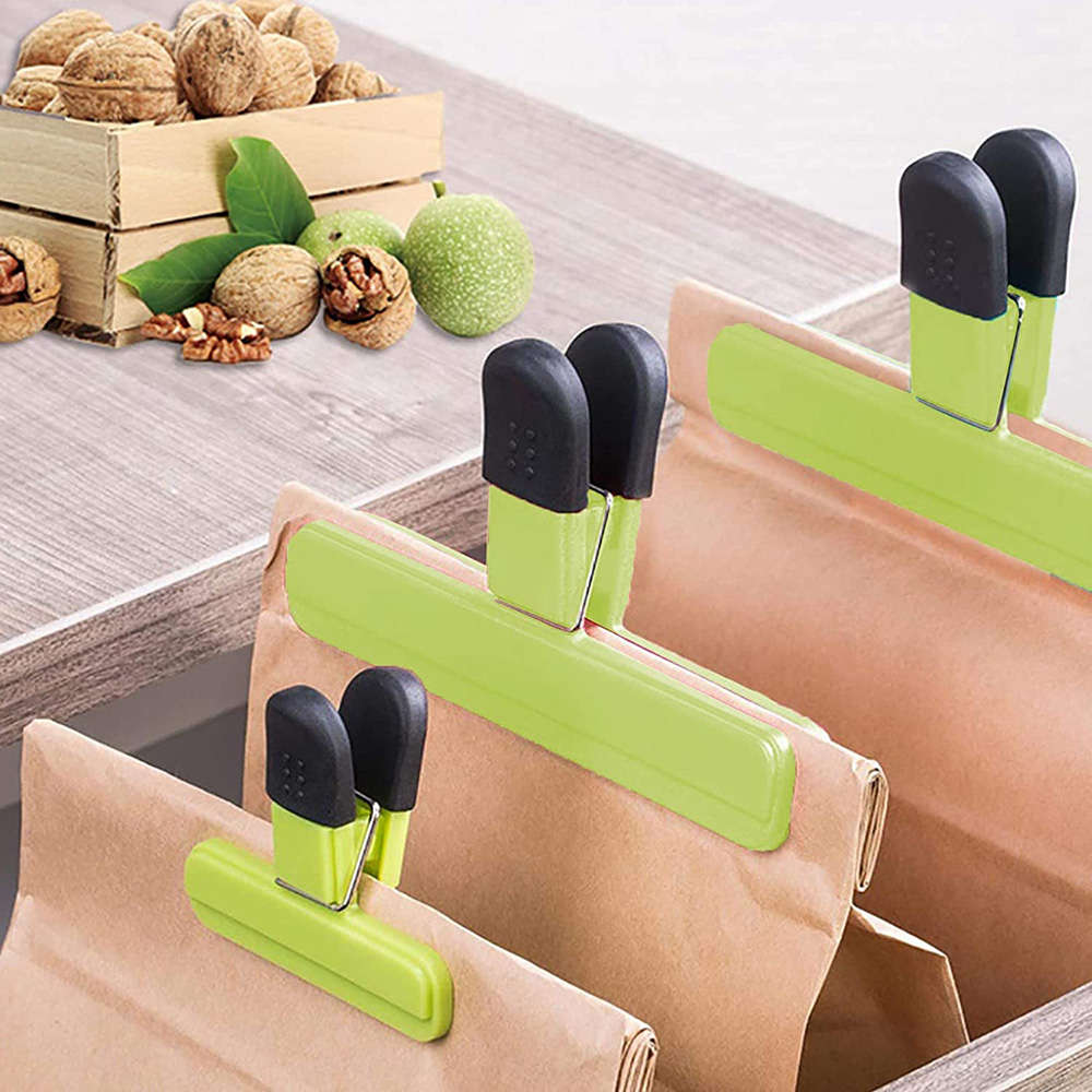 Mixed Size Bag Clips, Set of 3