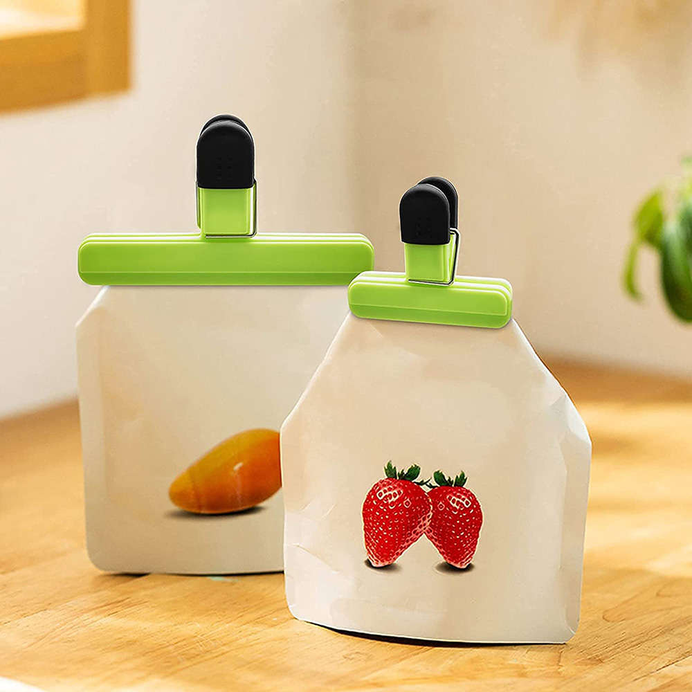 Mixed Size Bag Clips, Set of 3