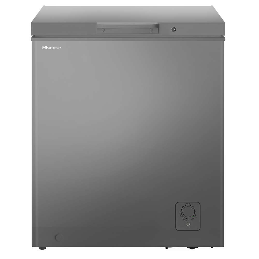 142L Titanium Silver Chest Freezer, H175CFS