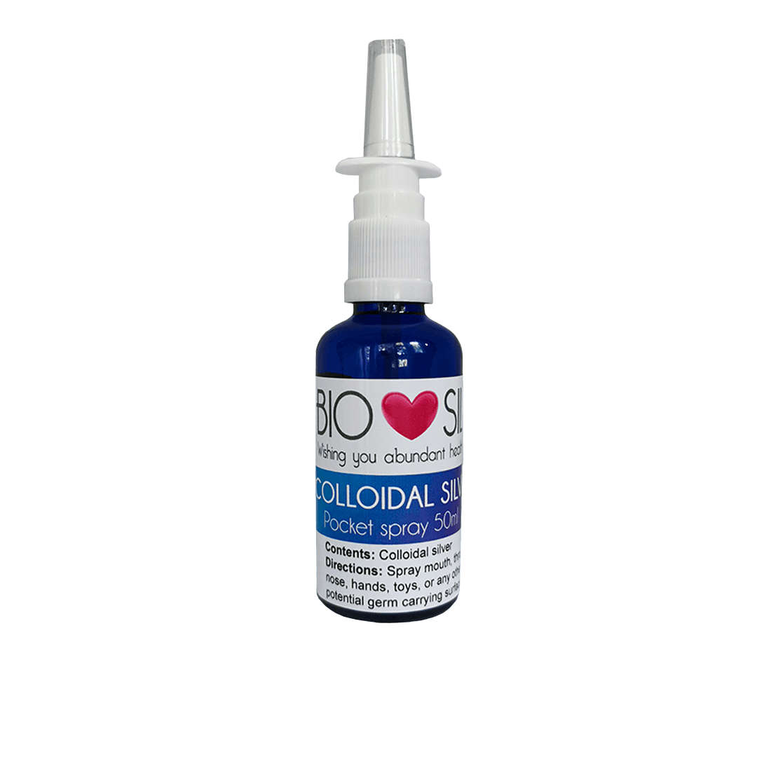 Colloidal Silver 50 ml Nasal Spray and/or 50 ml Spray Bottle