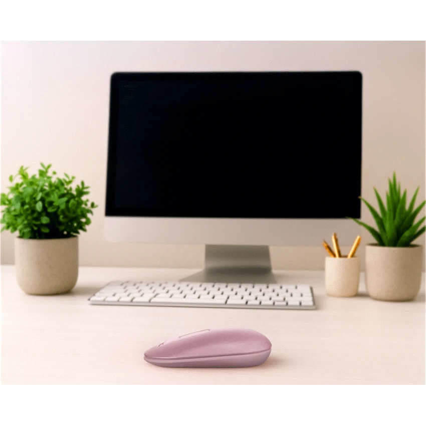 VolkanoX Lava Bluetooth Wireless Mouse - Rose