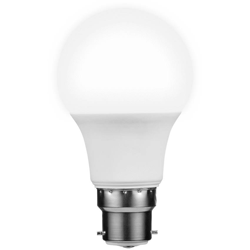 Switched 7w A60 Light Bulb B22 - Cool White