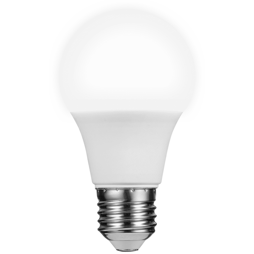 Switched 7w A60 Light Bulb E27 - Cool White