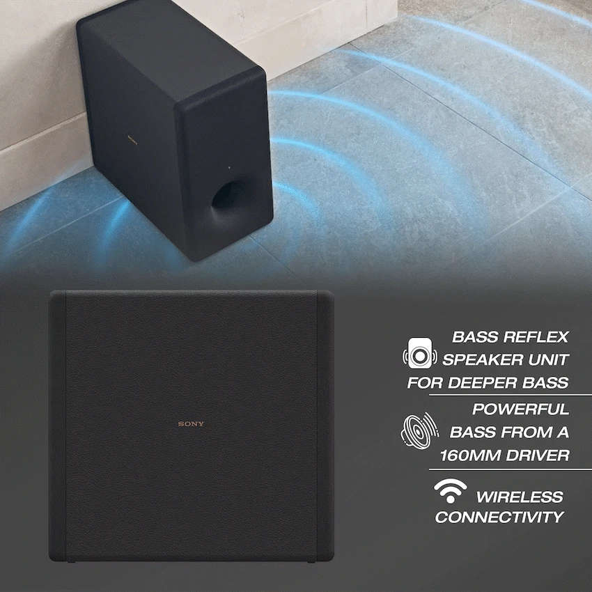 Sony SA-SW3 200w Wireless Subwoofer