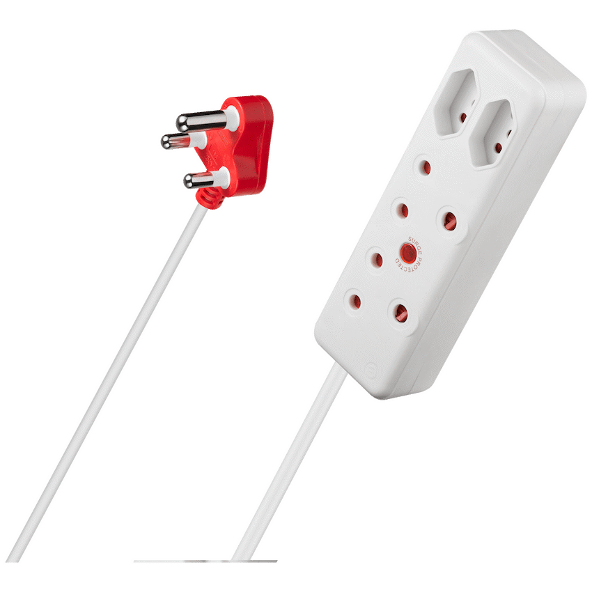 Ellies 4 Way Medium Surge Extension Lead -10M