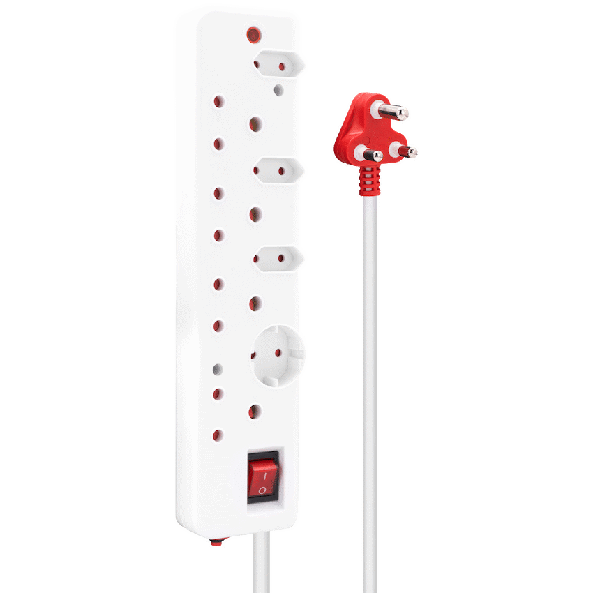 Ellies 8-Way Medium Surge Multiplug 0.5m