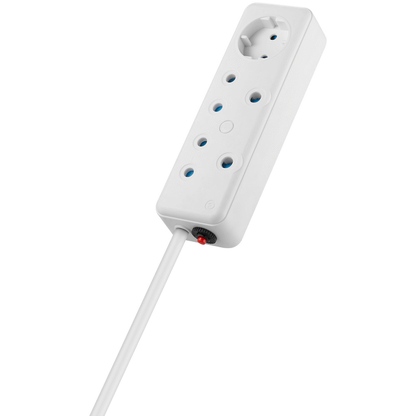 Ellies 3 Way Multiplug -0.5M