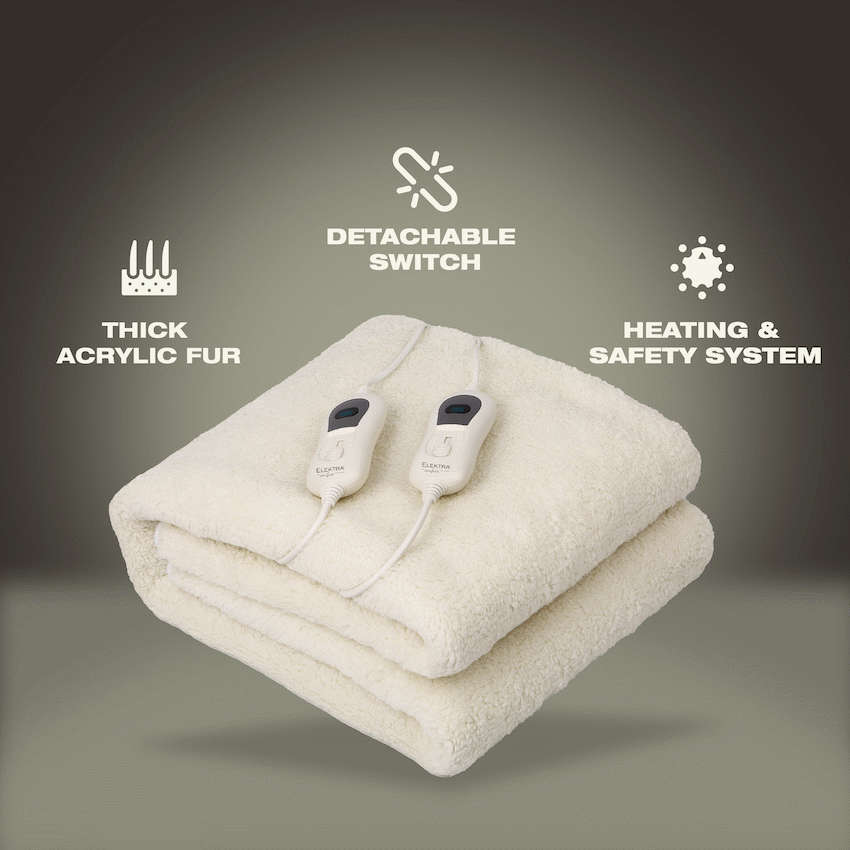 Elektra E/CMFRT Electric Blanket Double (A/FUR)