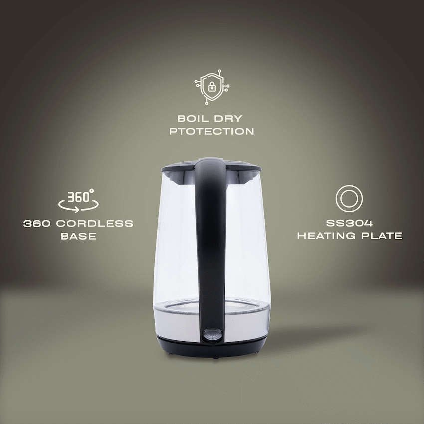 Elektra - 1.7l Glass Kettle