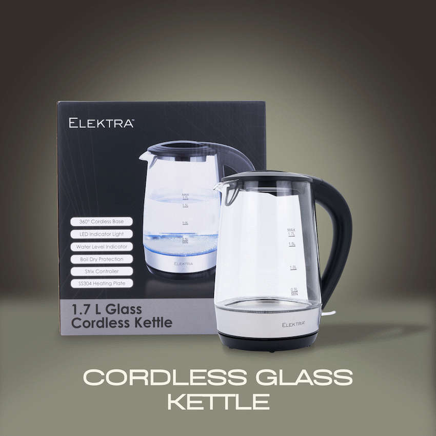 Elektra - 1.7l Glass Kettle