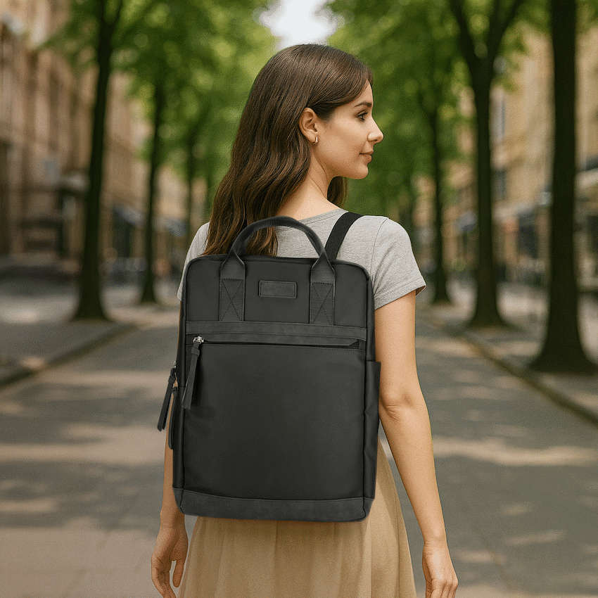 SupaNova Lara 15.6" Laptop Backpack - Black