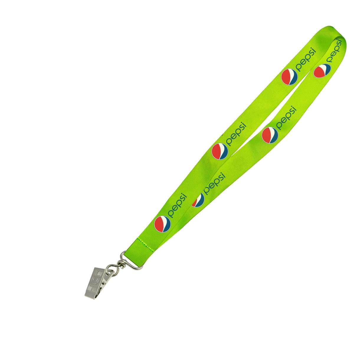 Hi-Viz Lanyard DTF Print D/Sided with Crocodile Clip