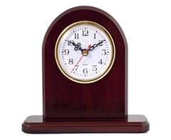 Rosewood Desk Clock