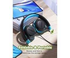 Mpow Che 1 Kids Wired Headset (Blue)