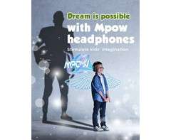 Mpow Che 1 Kids Wired Headset (Blue)