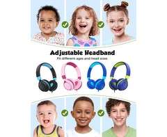 Mpow Che 1 Kids Wired Headset (Blue)
