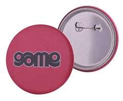 Button Badge (37mm) - Pin Clip