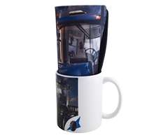 Coffee Mug & Rect Mousepad Hamper