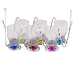 Spiral Stand & Shot Glasses