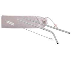 3-Piece SS Straws & Pipe Cleaner