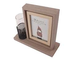 Swivel Photo Frame & Plant Holder