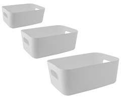 Storage Box 3-Piece Set