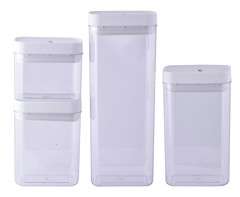 4-Piece Airtight Storage Containers