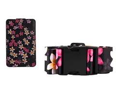 Floral Luggage Strap & Tag