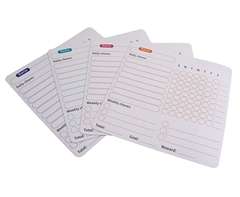 Fridge Magnet Chore Tracker & Reward Set
